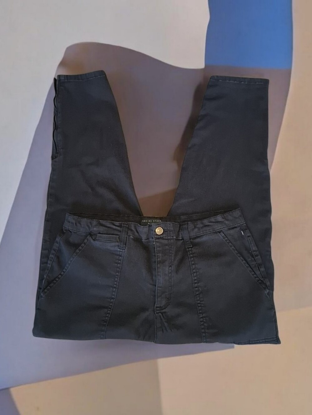 Sanctuary Black Social Standard Waistband Pants